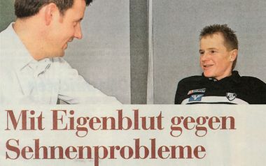 Mit Eigenblut gegen Sehnenprobleme