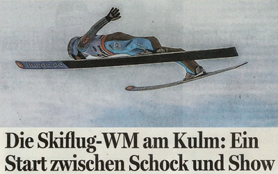 Ski Flug Wm am Kulm