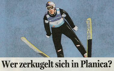 Wer zerkugelt sich in Planica?