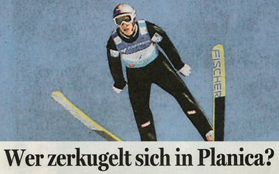 Wer zerkugelt sich in Planica?