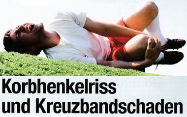 Korhenkelriss und Kreuzbandschaden