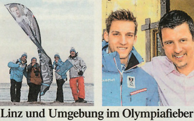 Linz und Umgebung im Olympiafieber